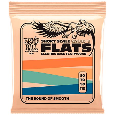 Ernie Ball 2800 Flats Group 1 Short Scale 50-110