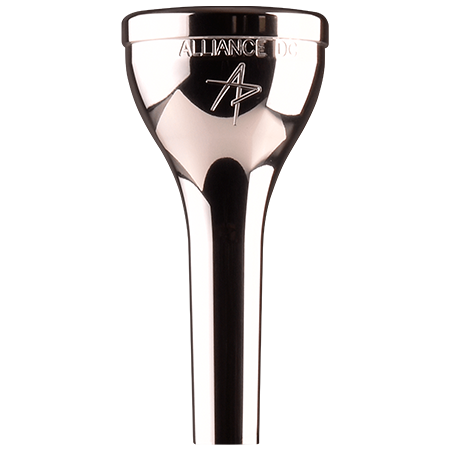 Embouchure Plasti-Lyre 577L Pour Trombone Ténor - Diamètre Intérieur 11/16", En ABS Et Laiton Nickelé