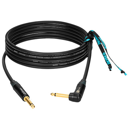 Klotz Cable LaGrange Jack mâle TS / mâle TS coudé, 3m