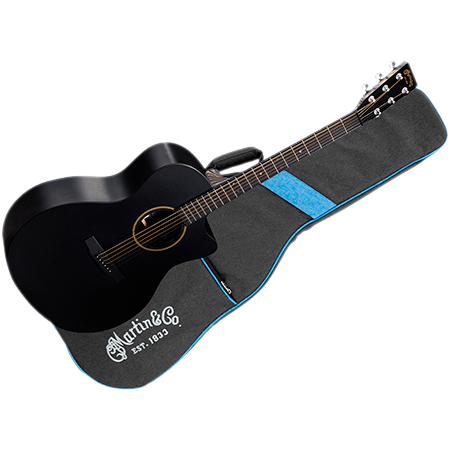 Martin Guitars GPC-X1E Black/Black HPL + Housse