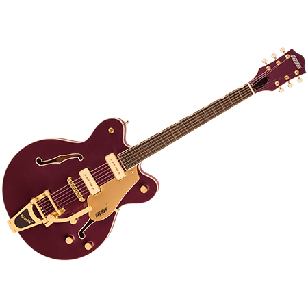 Gretsch Guitars ELECTROMATIC PRISTINE LTD CENTER BLOCK DOUBLE-CUT WITH BIGSBY Dark Cherry Metallic