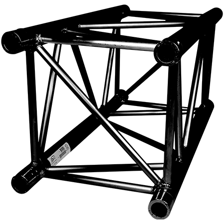 ASD SC 39081 NOIR Structure carrée 390 mm lg de 0m81
