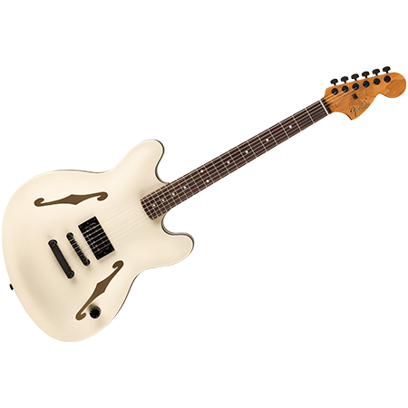 Fender Tom DeLonge Starcaster RW Satin Olympic White