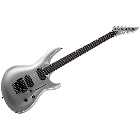 LTD H3 1000 FR MS Floyd Rose Metallic Silver