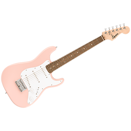 Squier by FENDER Mini Stratocaster Laurel Shell Pink
