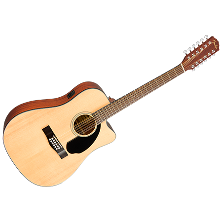 Fender CD-60SCE Dreadnought 12 String WN Natural