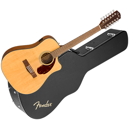 Fender CD-140SCE Dreadnought 12 String WN Natural + Etui