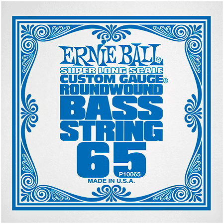 Ernie Ball 10065 Slinky Nickel Wound Super Long Scale 65