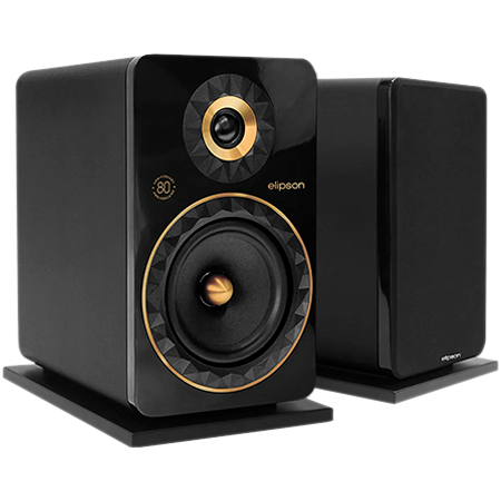 Elipson Prestige Facet 8B 80e anniversaire Black/Gold (la paire)