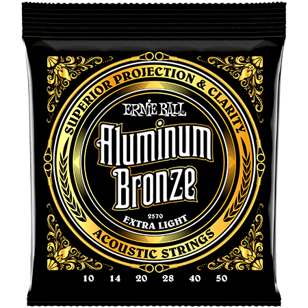 Ernie Ball 2570 Aluminium Bronze Extra Light 10-50