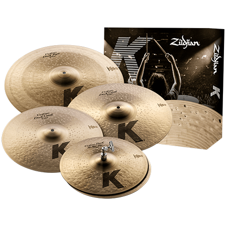 Zildjian KCD900 K Custom Dark Set