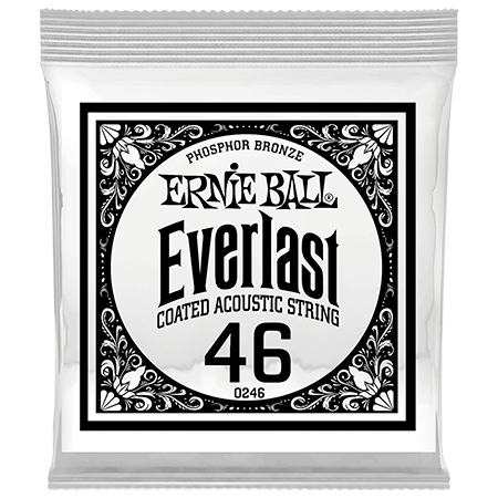 Ernie Ball 10246 Everlast Coated Phophore Bronze 46