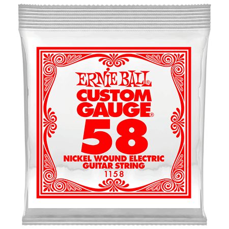 Ernie Ball 1158 Slinky Nickel Wound 58