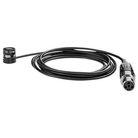 Shure WL185MB-C-TQG Black Cardioïde