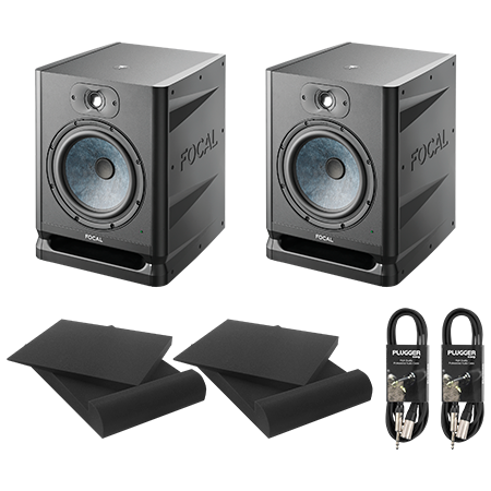 Focal Pack Alpha 80 Evo + Mousses + câbles (la paire)