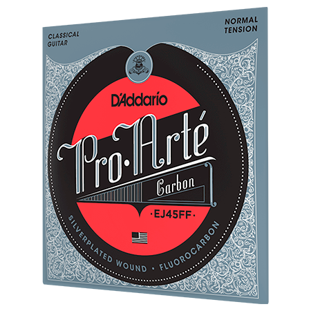 D'Addario EJ45FF Pro-Arté Carbon, tension normale