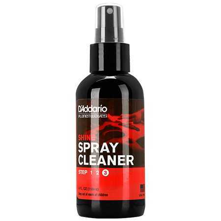 D'Addario PW-PL-03 Shine Instant Spray Cleaner