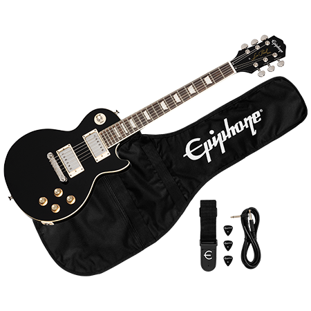 Power Players Les Paul Dark Matter Ebony