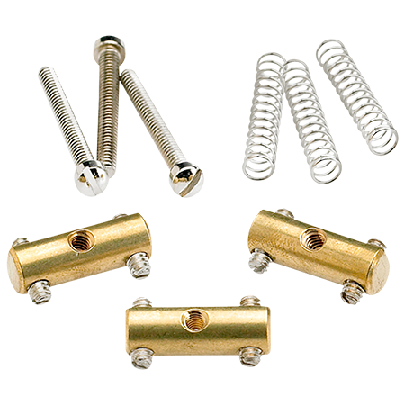 Fender Pure Vintage 52 Tele Saddle Kit Brass