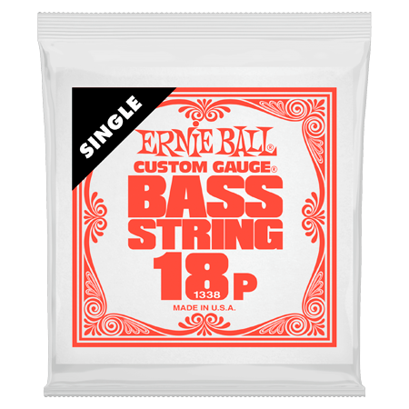 Ernie Ball 1338 Slinky Stainless Steel Bass String 18