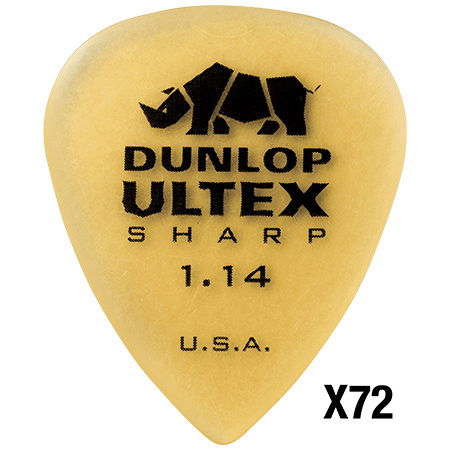 Dunlop 433R114 Ultex Sharp 1,14mm Sachet de 72