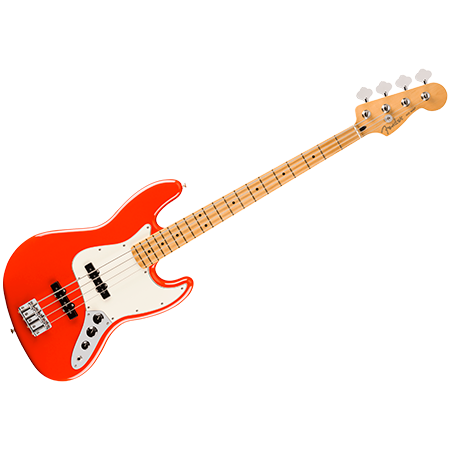 Fender - Player II Jazz Bass MN Coral Red