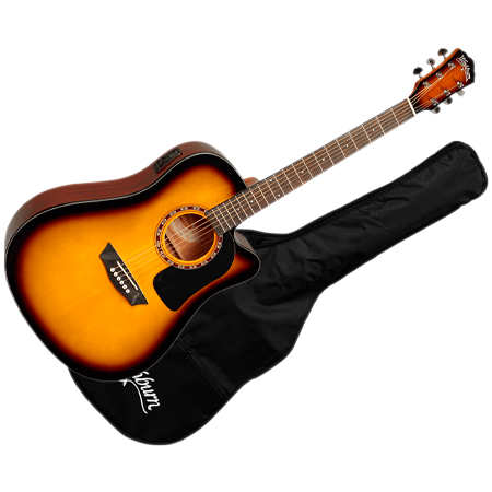 Apprentice Pack D5CE Tobacco Sunburst Washburn