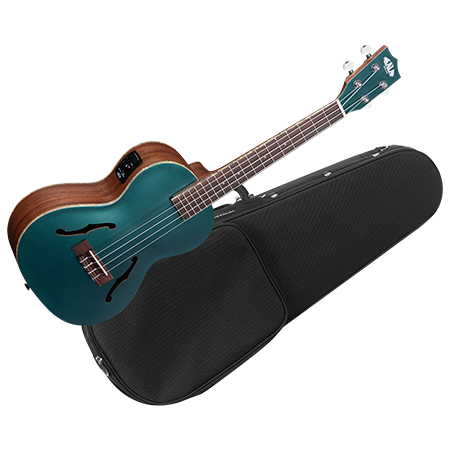 Kala Archtop Brooklyn Green Tenor + étui