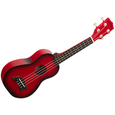 Kala Makala Dolphin Soprano Red Burst