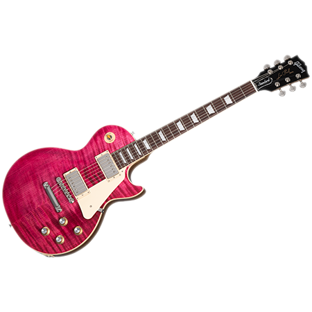 Les Paul Standard 60s Figured Top Translucent Fuchsia + Etui Gibson