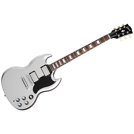 Gibson SG Standard 61 Custom Color Silver Mist + Etui