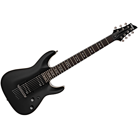 Schecter Omen 7 Black