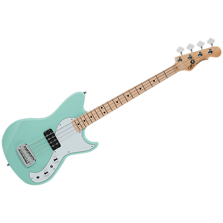 G&L Tribute Fallout Bass Surf Green