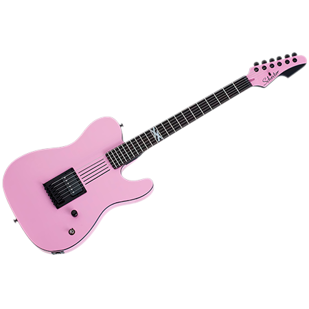 Schecter PT Machine Gun Kelly Hot Pink