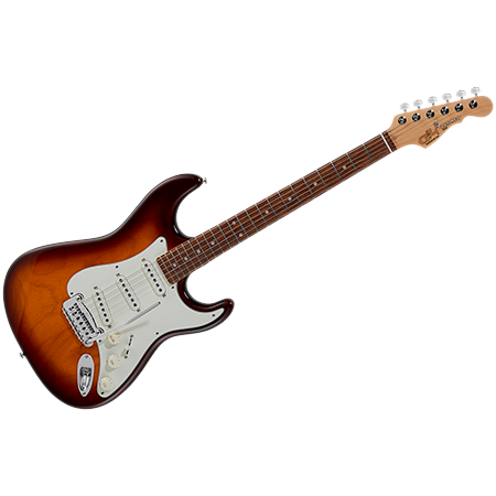 G&L Fullerton Deluxe Legacy Old School Tobacco Touche Érable