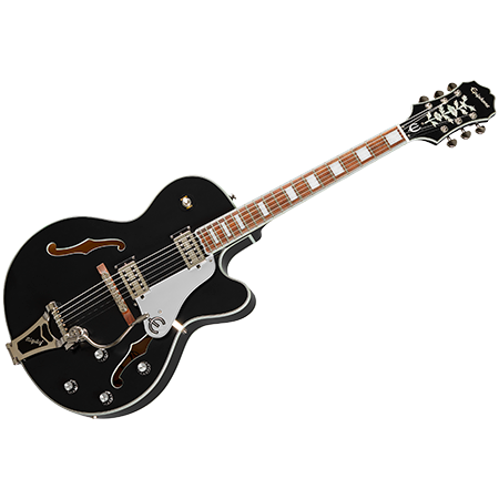 Epiphone Emperor Swingster Black Aged Gloss