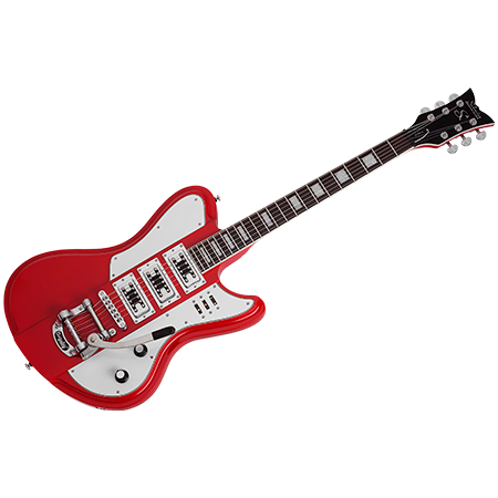 Ultra III Bigsby Vintage Red Schecter