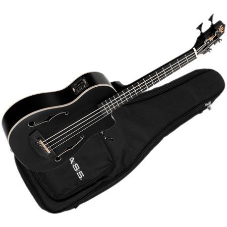 Kala Journeyman Mahogany U-Bass Black + housse
