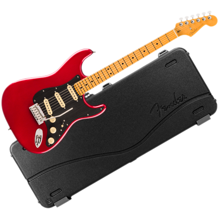 Fender American Ultra II Stratocaster SSS MN Sinister Red + Etui