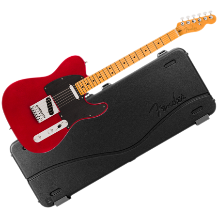 Fender American Ultra II Telecaster MN Sinister Red + Etui