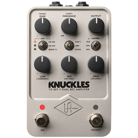 Universal Audio UAFX Knuckles '92 Rev F Dual Rec Amplifier