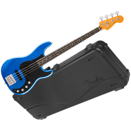 Fender American Ultra II Precision Bass EB Noble Blue + Etui