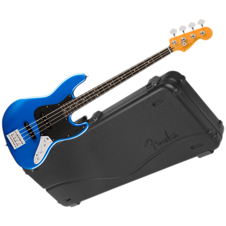 Fender American Ultra II Jazz Bass EB Noble Blue + Etui