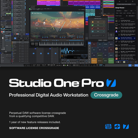 Studio One Pro 7 Crossgrade (licence) Presonus ESD