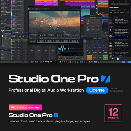 Studio One Pro 7 with 12M Pro+