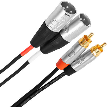 Câble 3Rca Mâle Vers Jack Male Audio / Vidéo
