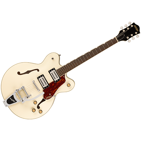 Gretsch Guitars G2622T Streamliner Center Block Bigsby LR Broad’Tron BT-3S Vintage White