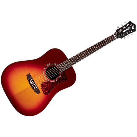 Guild Westerly D-140 Cherry Burst + housse