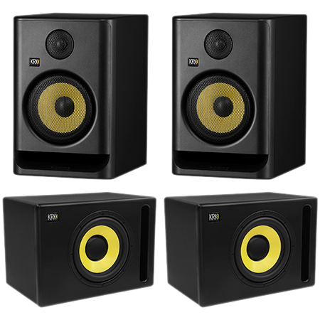 Krk Pack Rokit RP7 G5 (la paire) + Caisson S10.4