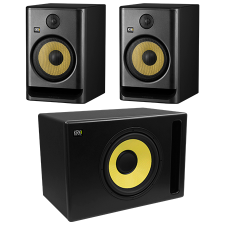 Pack Rokit RP8 G5 (la paire) + Caisson S12.4 Krk